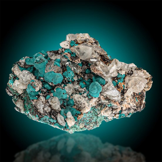 Rosasite-Tsumeb Mine (Tsumcorp Mine) | Tsumeb | Otjikoto Region | Namibia